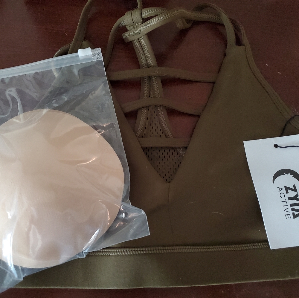 ZYIA grid bra